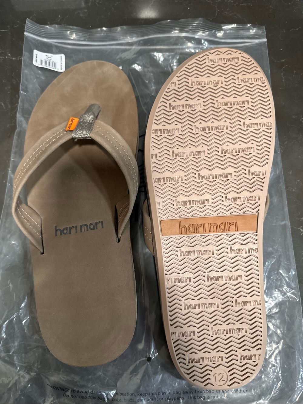 Hari Mari Men's Brown Flip-Flop Sandals - Picture 4 of 8